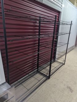 Organizing shelf 2pc set 6ft tall