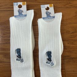 NWT Disney Ratatouille women ultra soft cozy socks 2 pairs