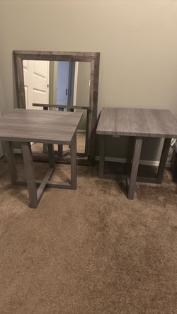 Two end tables