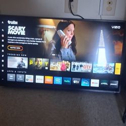 40 In Vizio Smart Tv With Remote And Wall Mount