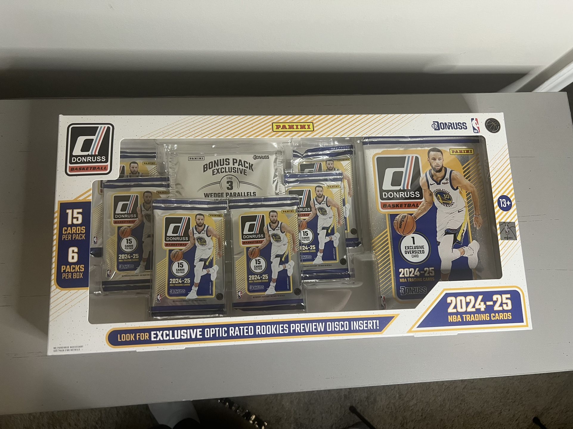 2024-25 Panini Donruss NBA Basketball Trading Cards Bundle