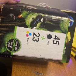 AUTHENTIC HP COLOR BLACK INK 2 Cartridges