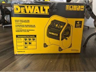 Dewalt 200 psi Heavy Duty Quiet Compressor
