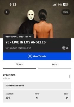 Ye Ticket