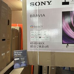 85”Sony Bravía 50% Off