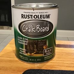 Chalkboard paint
