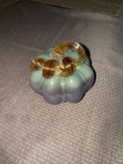 Glass pumpkin