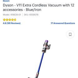 New Dyson V11 Vacuum Cordless