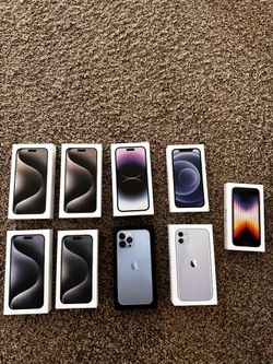 IPHONE BOXES (READ DESCRIPTION)