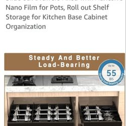 Black Pull Out Organizer 