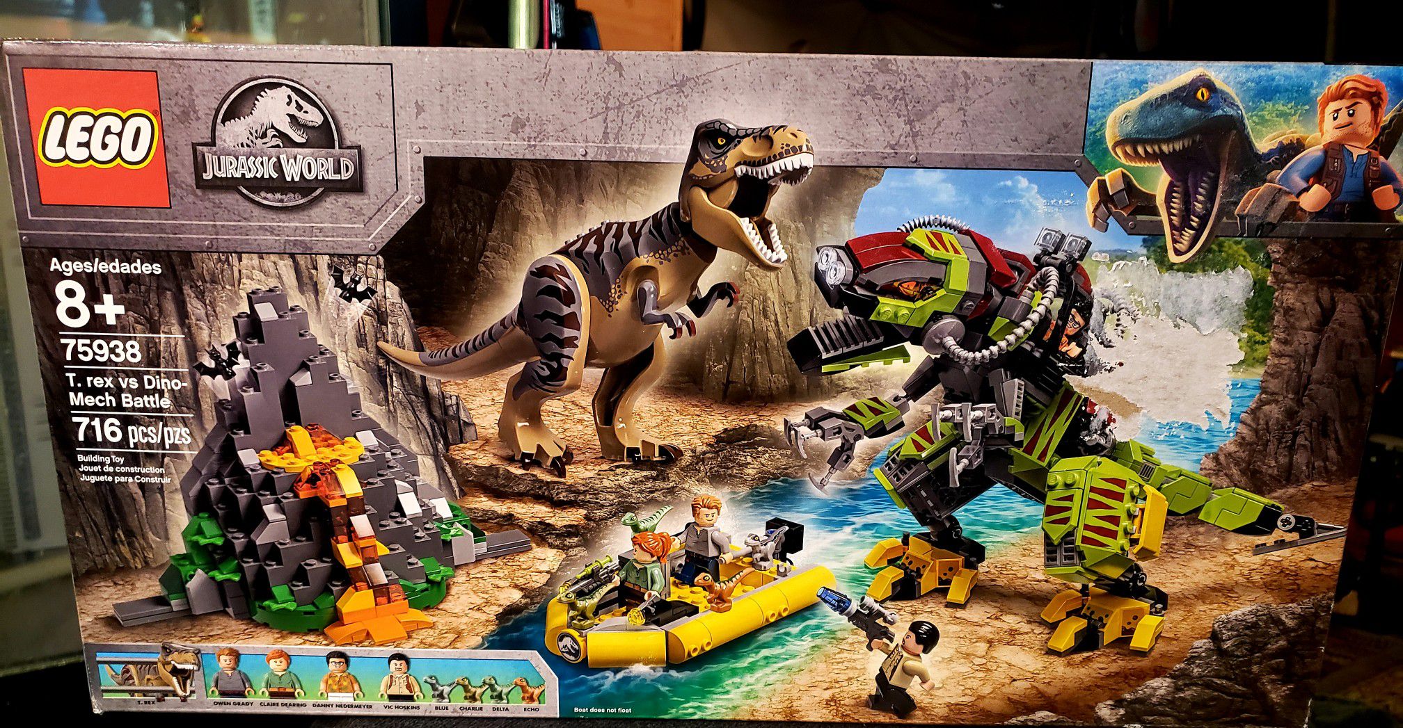 Lego T. Rex vs Dino Mech Battle