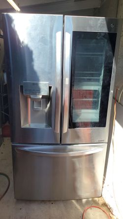 LG REFRIGERATOR NEW COMPRESSOR INSTALLED WORKS GREAT CAN DELIVER ANYWHERE