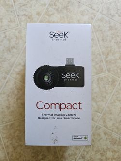 Seek Thermal Compact – All-Purpose Thermal Imaging Camera for Android MicroUSB, Black (UW-AAA)
