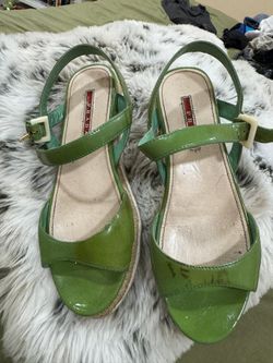 Vintage Prada Sandals Sz 7