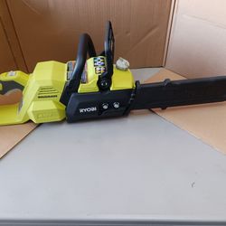Ryobi 40 Volt Brushless Chainsaw. New