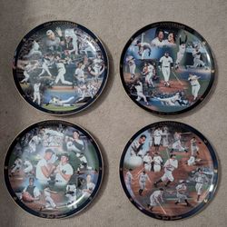​⚾️ NY YANKEES 100-YEAR LEGACY: The Ultimate 4-Plate Set (Matching #A1966) — RARE 💎