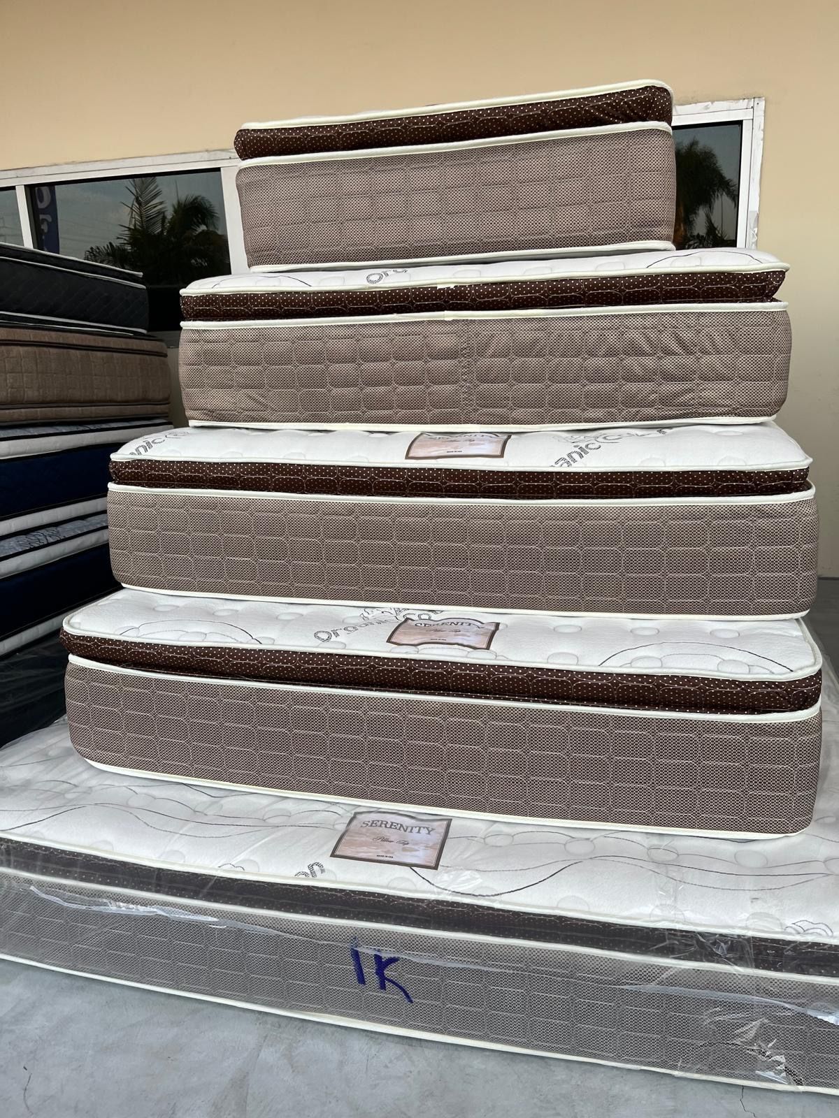 Queen Size Serenity Pillow Top Mattress