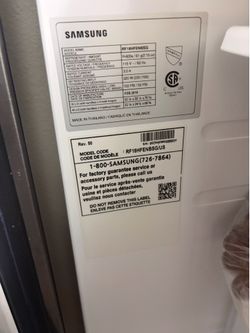 Samsung Gray Fridge