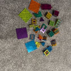 Two Sets Magnetic Building Block Toys 