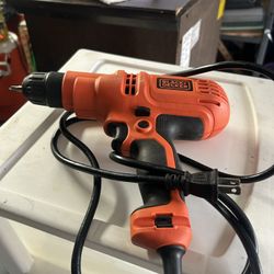 Black And Decker Drill