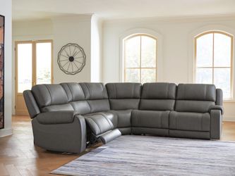 5Z - Pittson Anchor 5-Pc Power Reclining Sectional (Online Special Price)