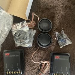 Mtx Road Thunder Pro Tweeters And Crossover 