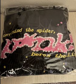 Pink Sp5der Hoodie 