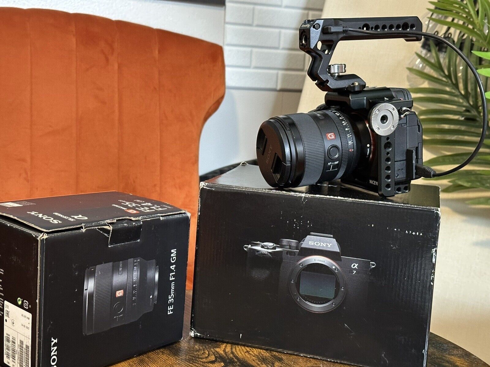 Sony a7 IV Mirrorless Camera with GM 35mm f/1.4 Lens + 256GB Card + More