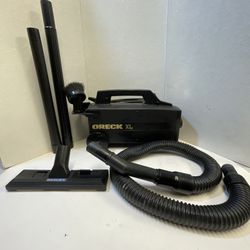 Oreck XL BB870-AS Canister Handheld Vacuum Cleaner w/ Attachments - Tested