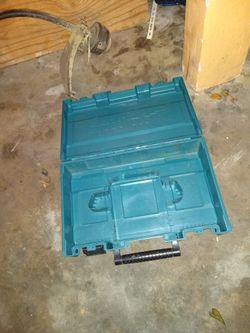 Makita box for impact gun drill and charger