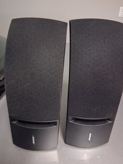 Bose Speakers Pair Black