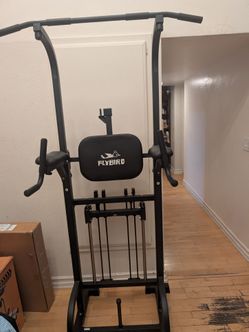 Power Tower Assisted Pull-Up Station