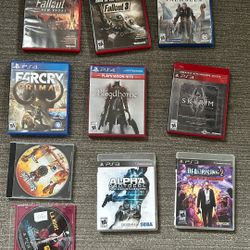 PS3/PS4 game lot