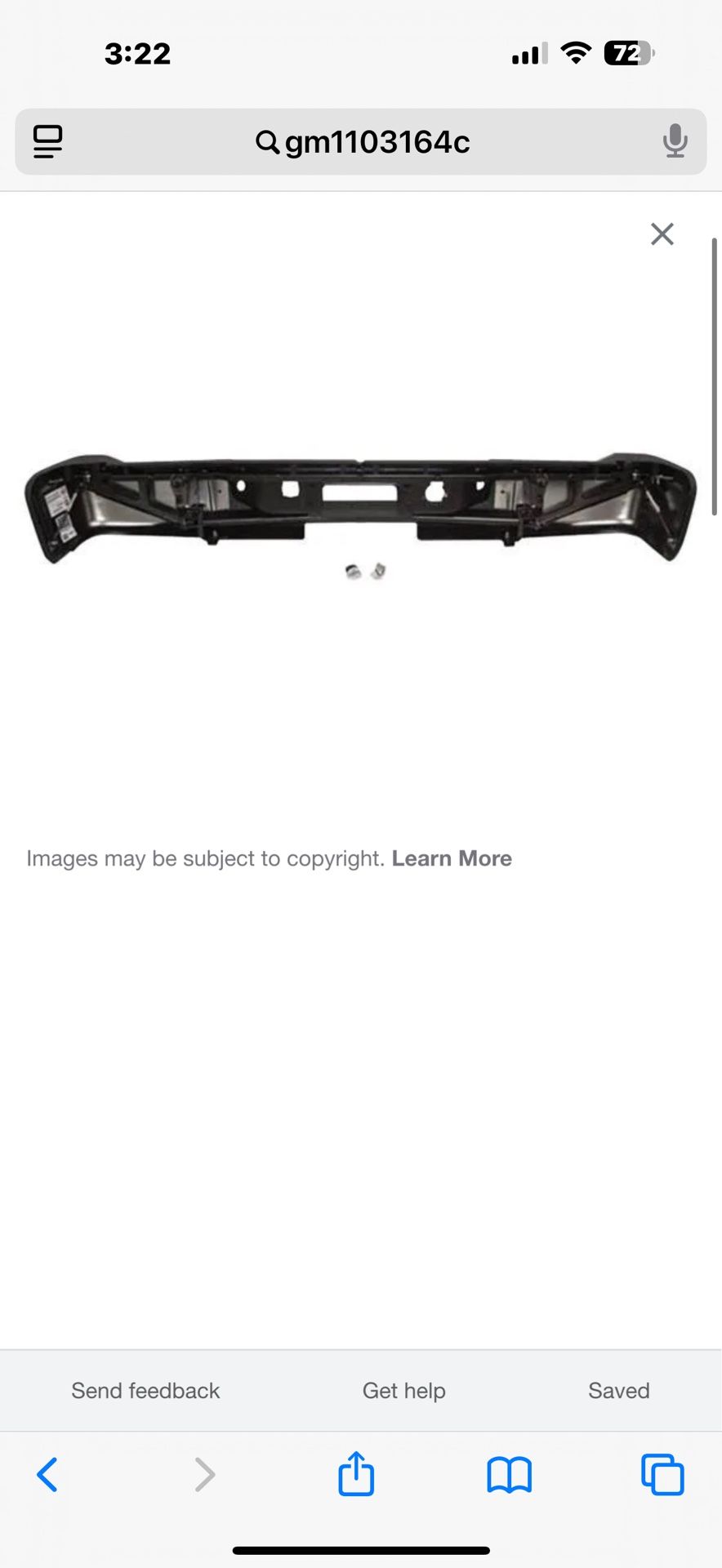 2011 To 2014 Chevy Silverado Gmc Sierra 2500 Rear Bumper