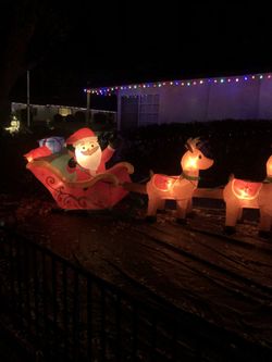 Inflatable Santa