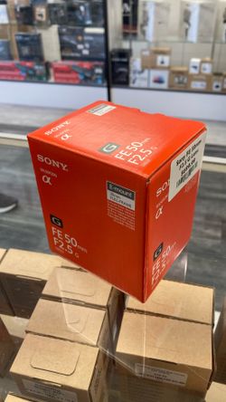 Sony FE 50mm F2.5 G Lens