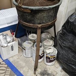 Brass Cauldron, Antique