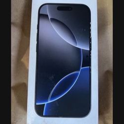 New Sealed iPhone 16 Pro 256gb Black Titanium T-mobile Metro PCs !!!!!!