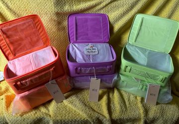 Sherbet Collection Beis Cosmetic Case 