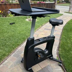 Exercise Bike With Work Table