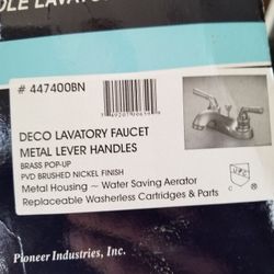 Bathroom Deco Lavatory Two Handle Faucet 