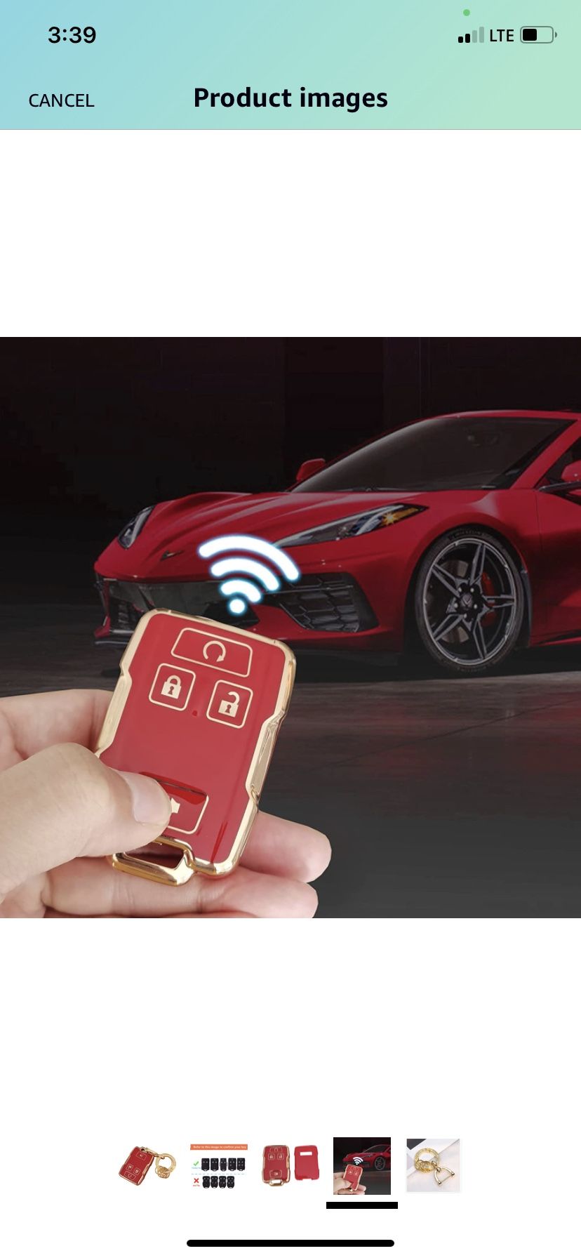 TAPAYICA for GMC Key Fob Cover,Keychain,