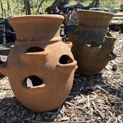 Strawberry Planter Or Succulent Tower 