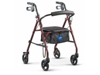 Rollator with a seat