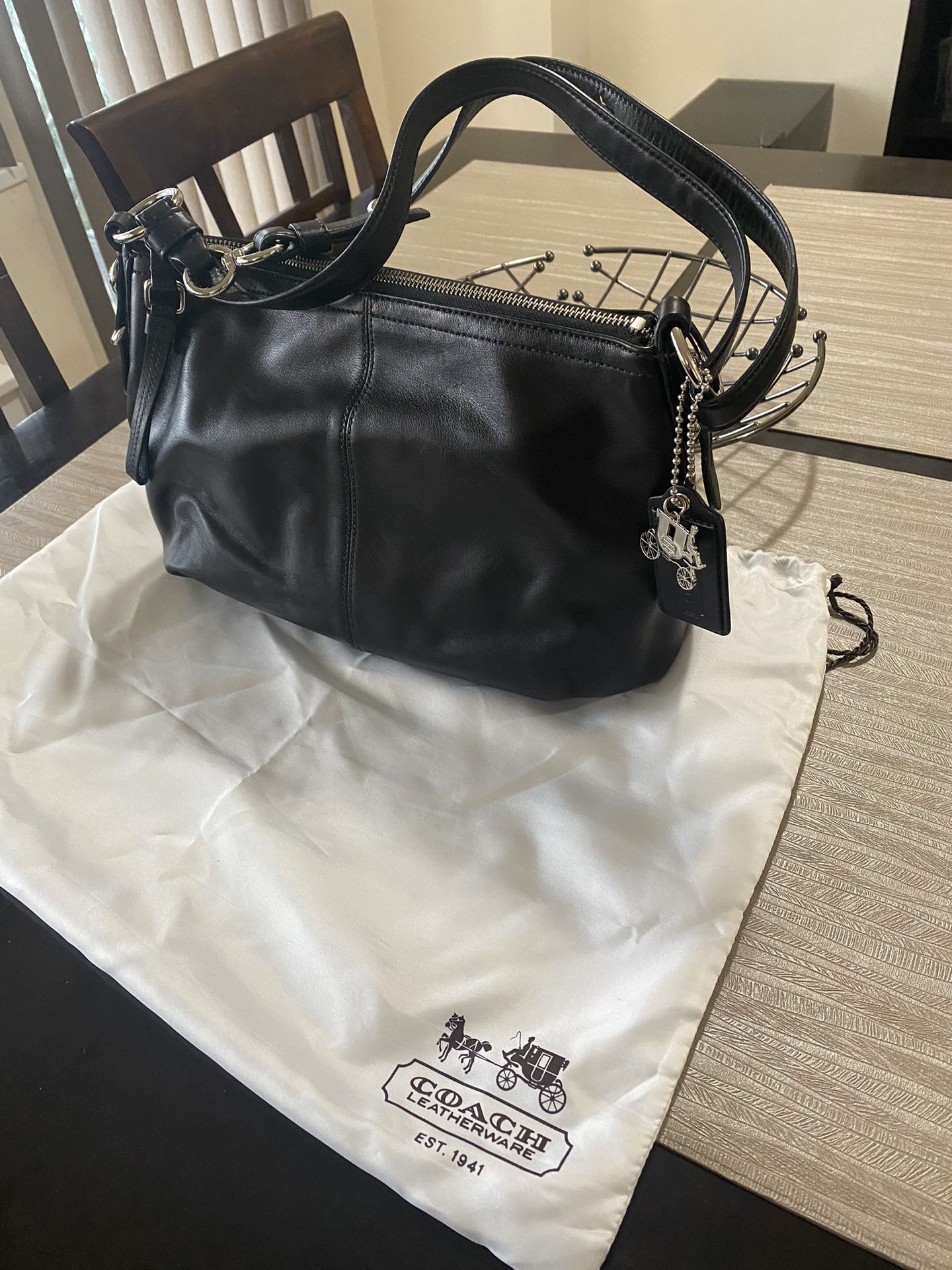 Black  Coach Handbag