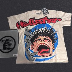 Hellstar Screaming Kid T-Shirt White