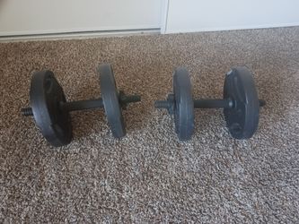 Weights 5lb each