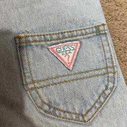 Vintage Baby Guess Overalls 