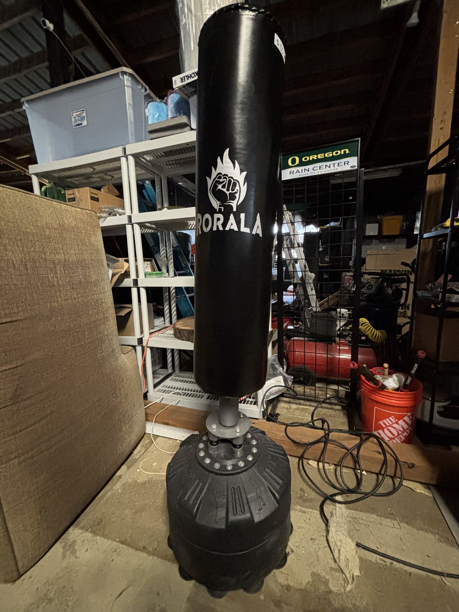 RORALA Punching Bag and Stand Set
