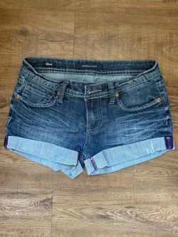 Vigoss Studio Low Rise Denim Jean Shorts